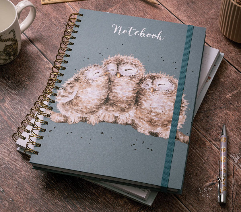 Owl Together A4 Notebook