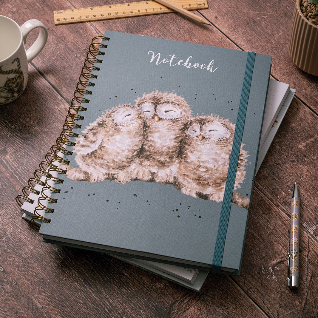 Owl Together A4 Notebook