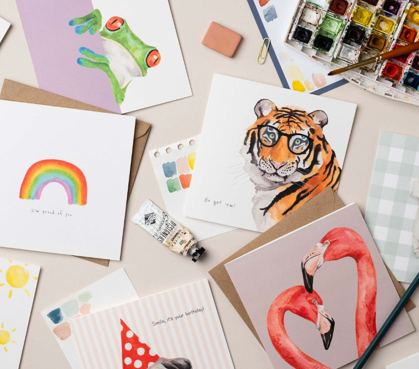 Sister Red Panda Birthday Card