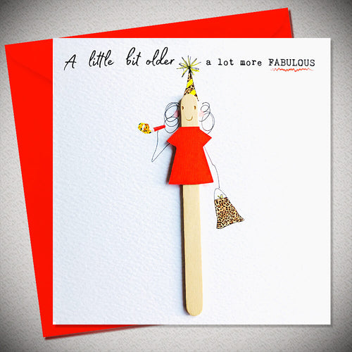 Lolly Lush Pops More Fabulous Birthday Card