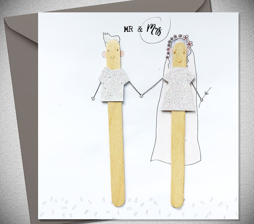 Lolly Lush Pops Wedding Day Card