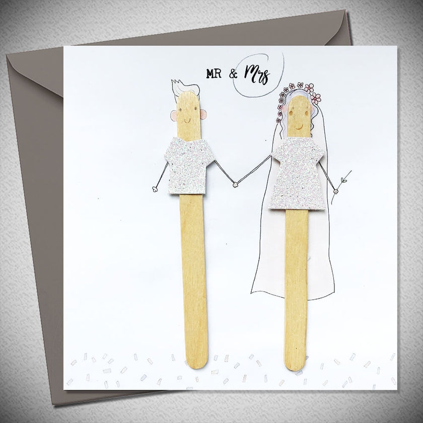 Lolly Lush Pops Wedding Day Card