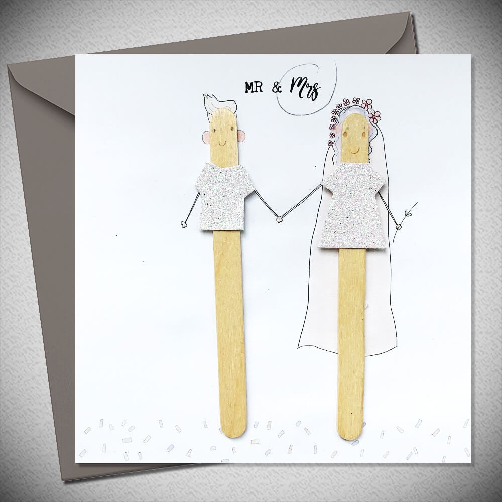 Lolly Lush Pops Wedding Day Card