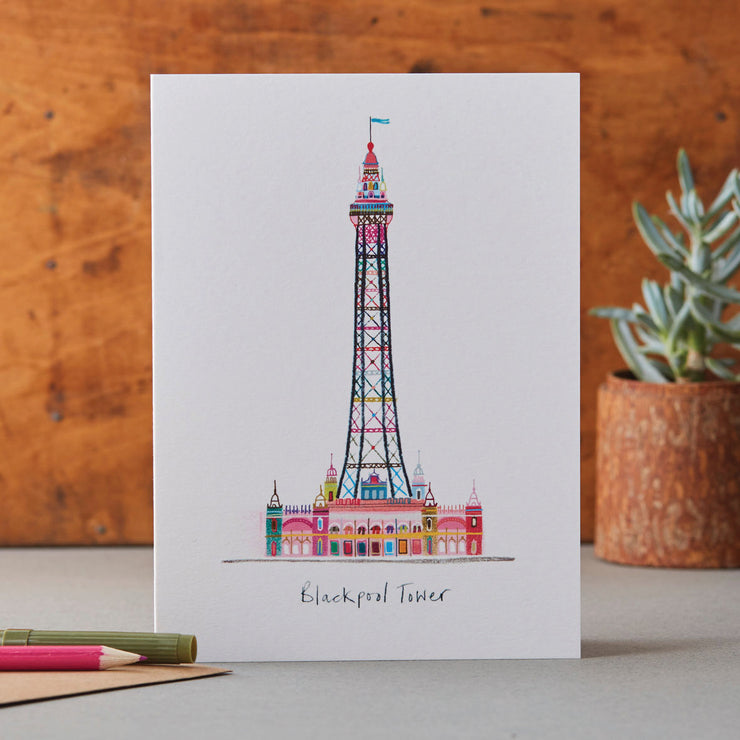 Blackpool Tower Card