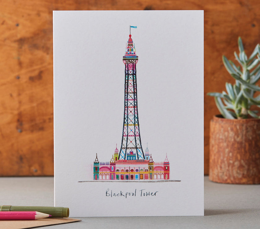 Blackpool Tower Card