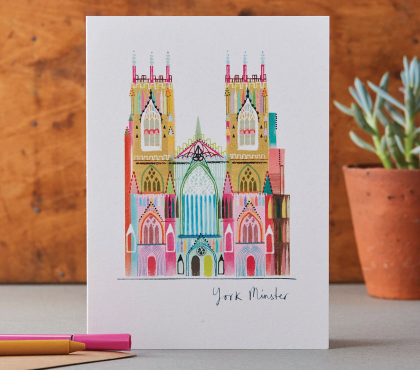 York Minster Cathedral Card
