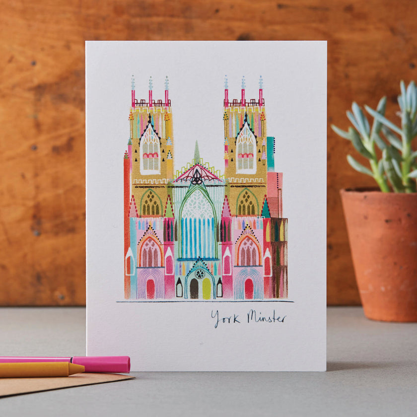 York Minster Cathedral Card