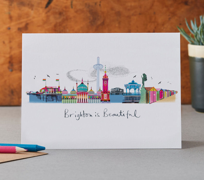 Brighton Is Beautiful Card