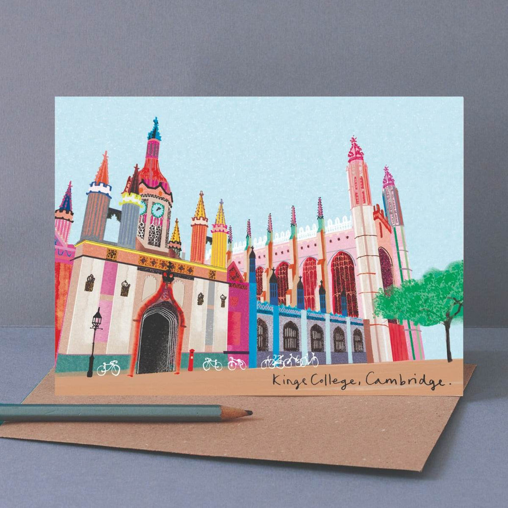 Kings College Card - House of Cards