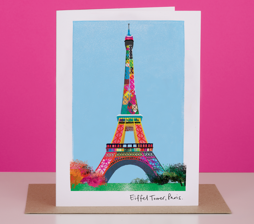 Eiffel tower Card