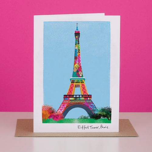 Eiffel tower Card