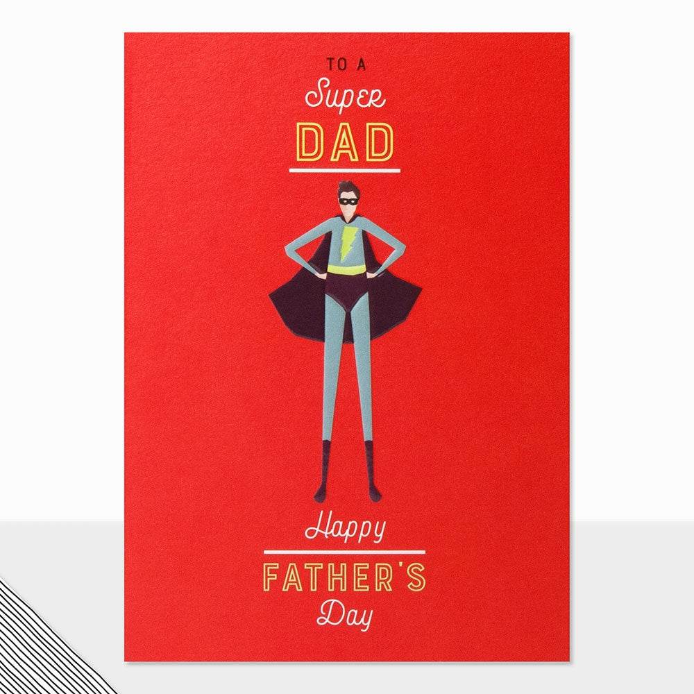 Super Hero Dad Fathers Day Card - House of Cards
