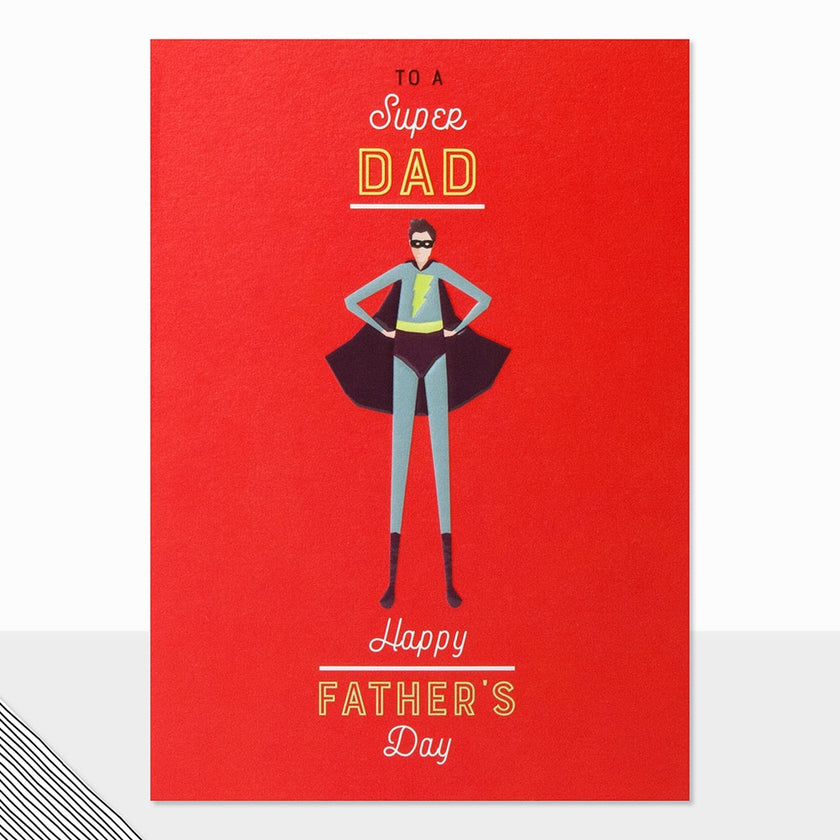 Super Hero Dad Fathers Day Card