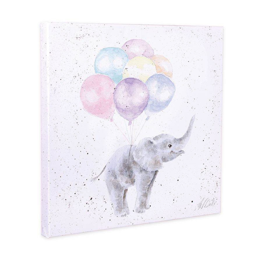 Elephant Balloons Canvas - House of Cards
