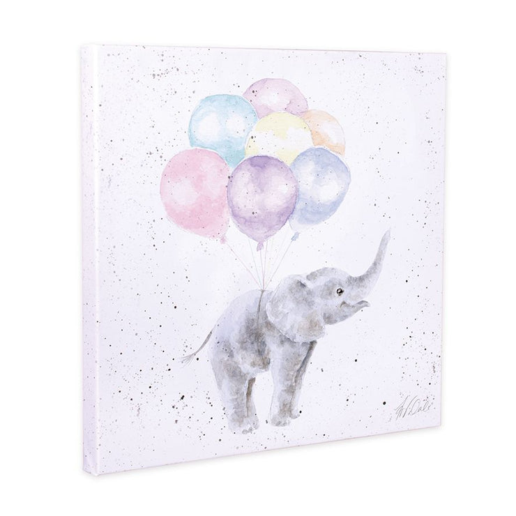 Elephant Balloons Canvas