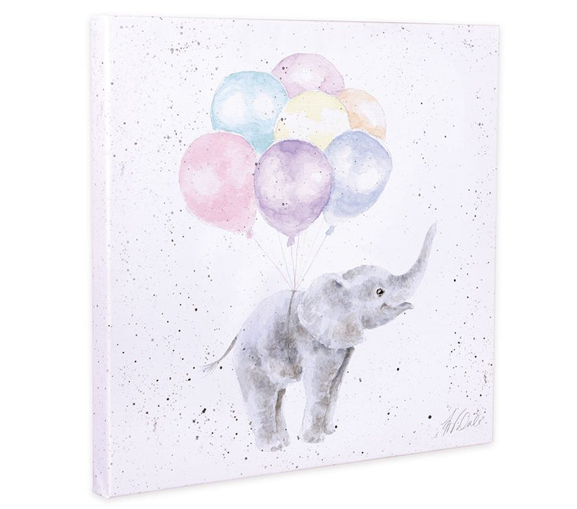 Elephant Balloons Canvas