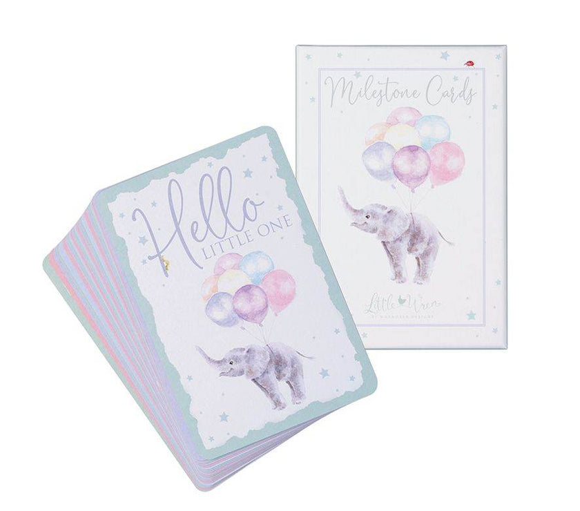 Baby Milestone Cards - House of Cards