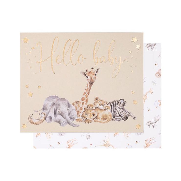 Savannah New Baby Card