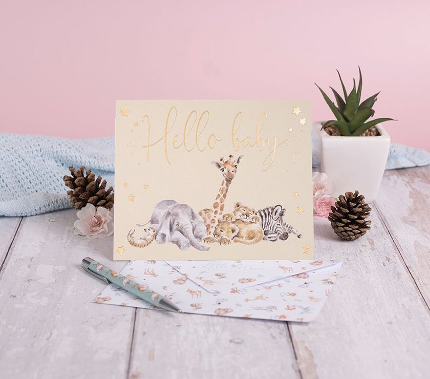 Savannah New Baby Card