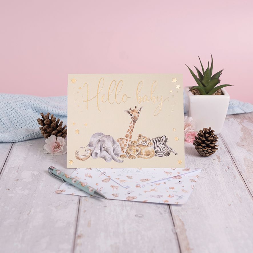 Savannah New Baby Card