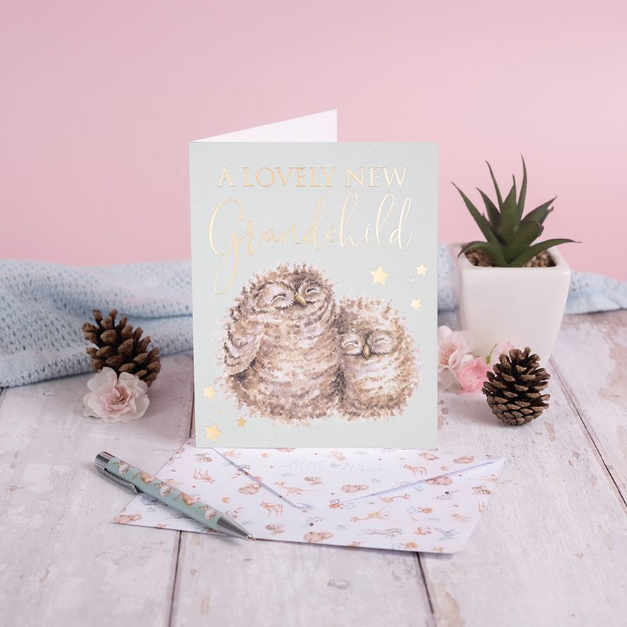 Grandchild New Baby Card