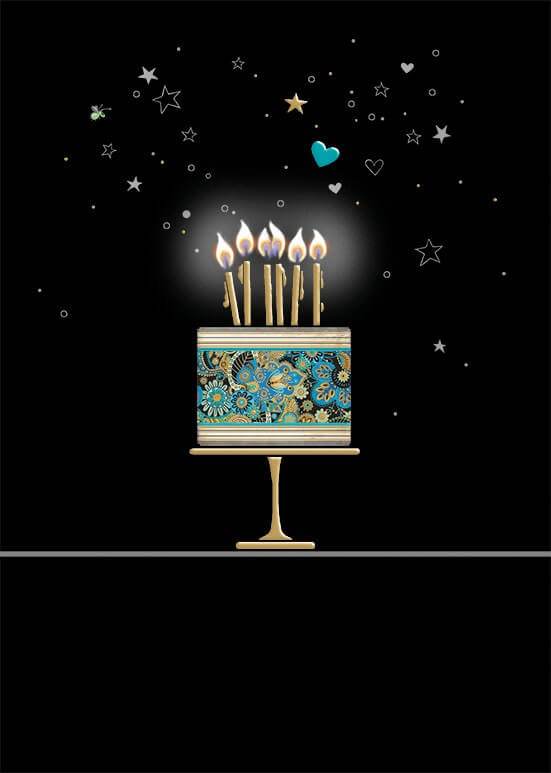 Cake Birthday Card - House of Cards