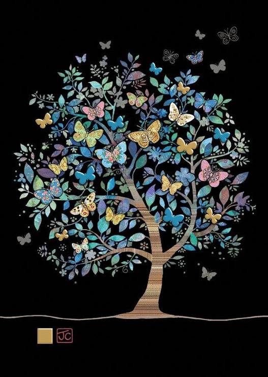Butterfly Tree Birthday Card
