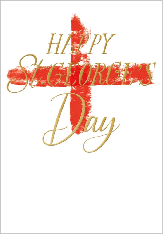 Happy St Georges Day Card