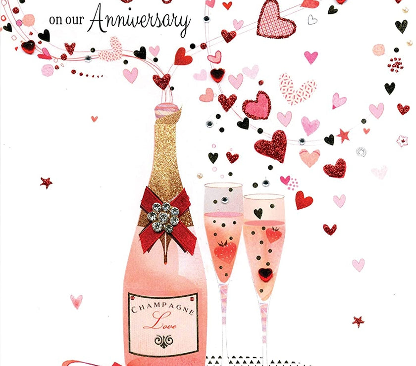 Beautiful Wife Anniversary Card
