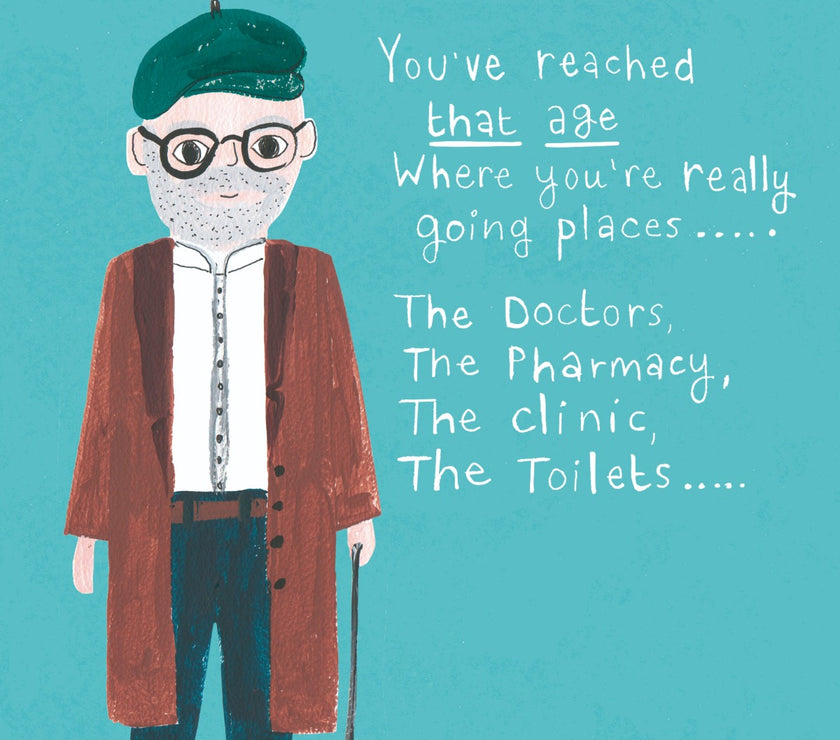 Going Places Birthday Card