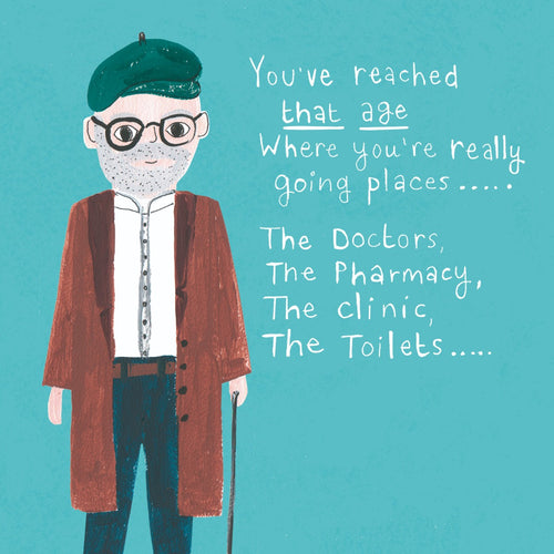 Going Places Birthday Card