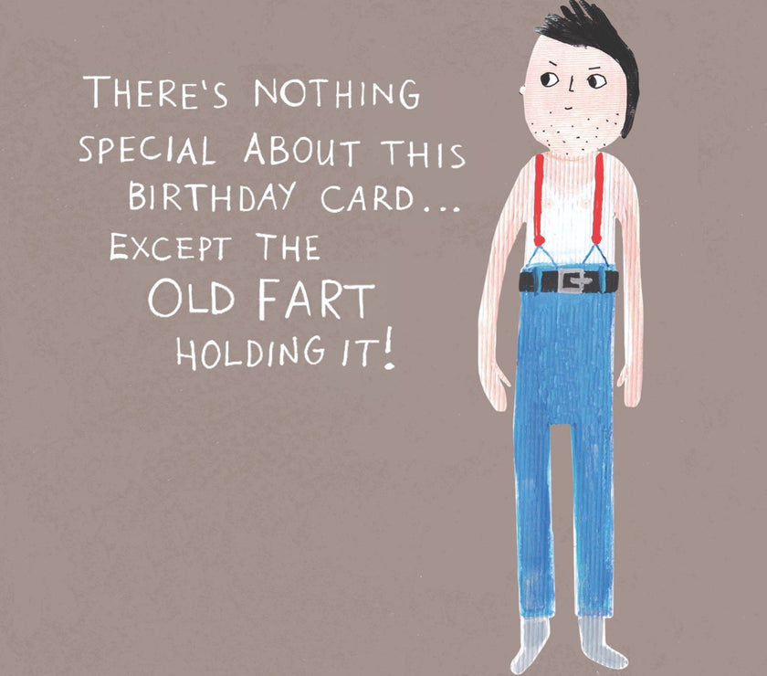 Old Fart Birthday Card