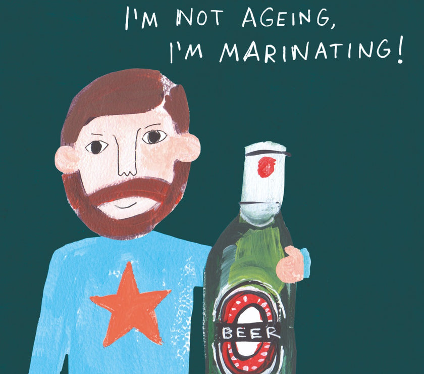 Marinating Birthday Card