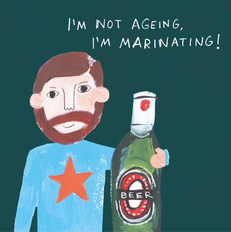 Marinating Birthday Card