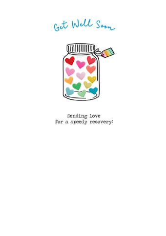 Get Well Jar Card