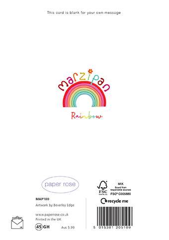 Rainbow Engagement Card - House of Cards