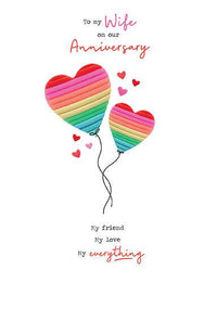 Anniversary Wife Card - House of Cards