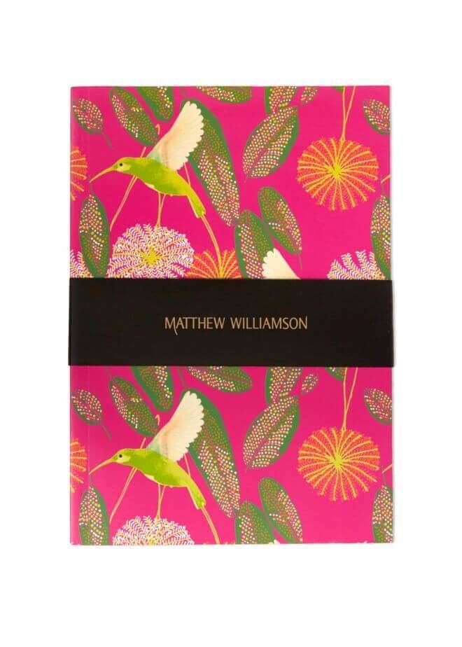Hummingbirds Notebook by Matthew Williamson - House of Cards