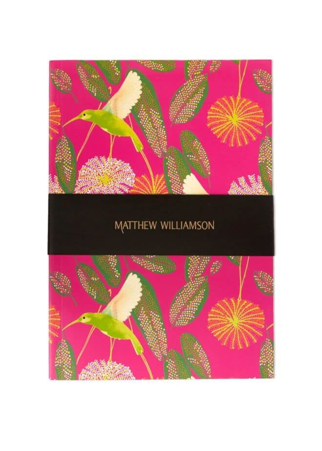 Hummingbirds Notebook by Matthew Williamson