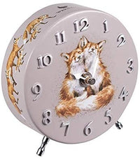 Fox Mantel Clock