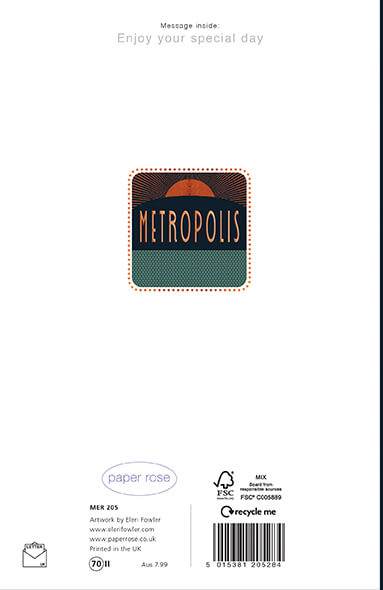 Grandad Record Birthday Card - House of Cards