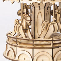 Merry-Go-Round Wooden Model Kit