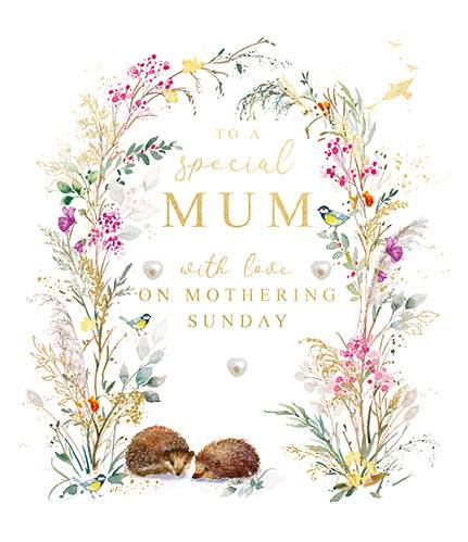 Special Mum on Mothering Sunday Card - House of Cards