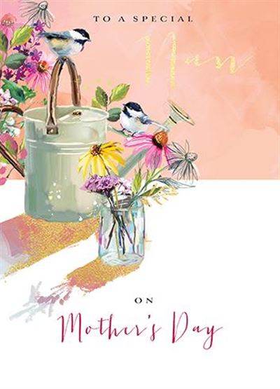 Special Nan Mothers Day Card - House of Cards