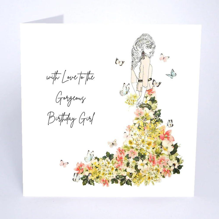 Gorgeous Birthday Girl Birthday Card