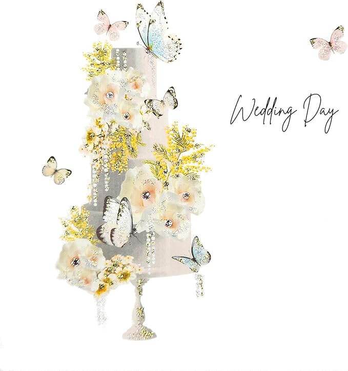 Wedding Day Card - House of Cards