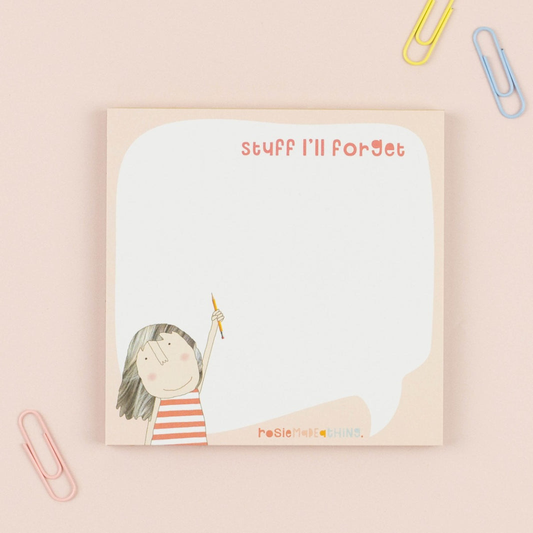 Mini Jot Pad Pad Forget