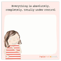 Mini Jot Pad Under Control