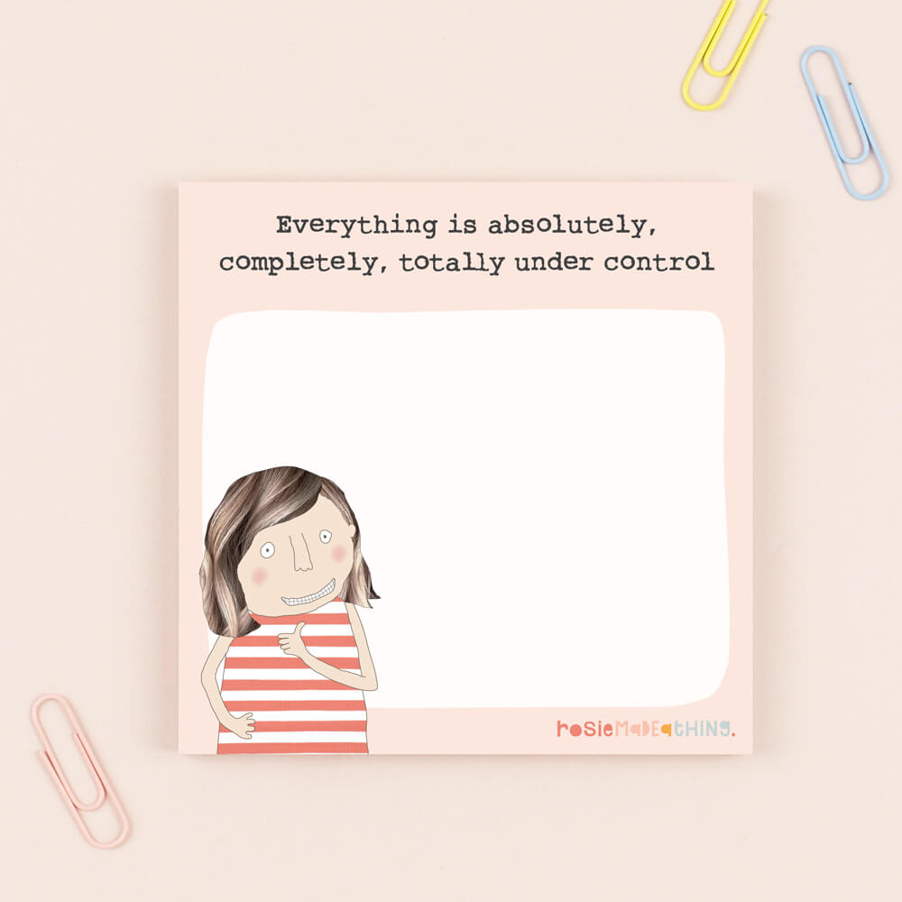 Mini Jot Pad Under Control
