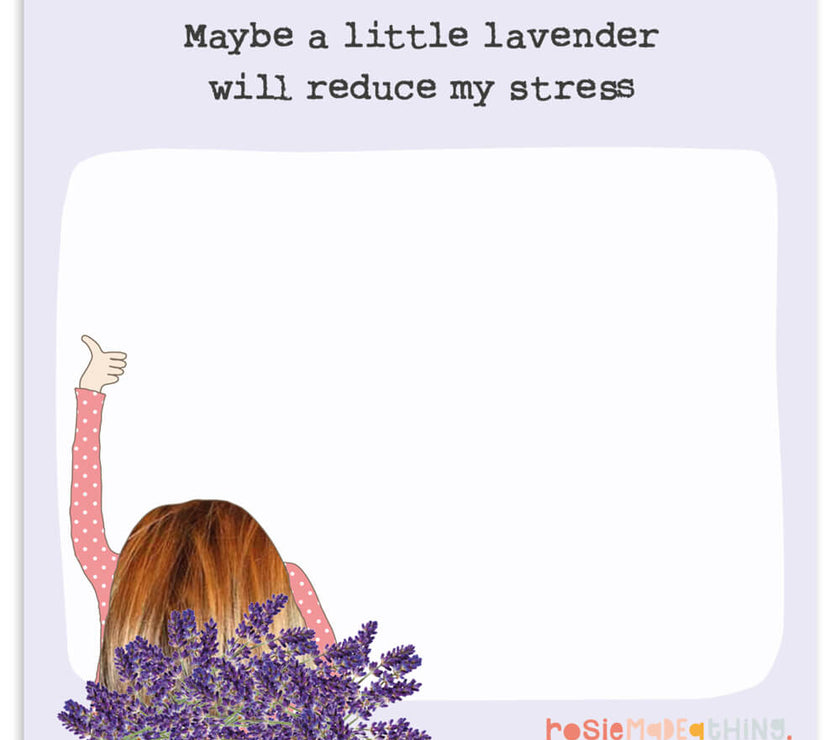 Mini Jot Pad Lavender
